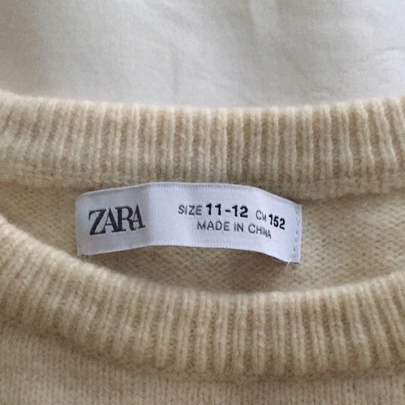 Zara boys 11-12 Cashmere blend sweater in  EUC - Picture 2 of 3